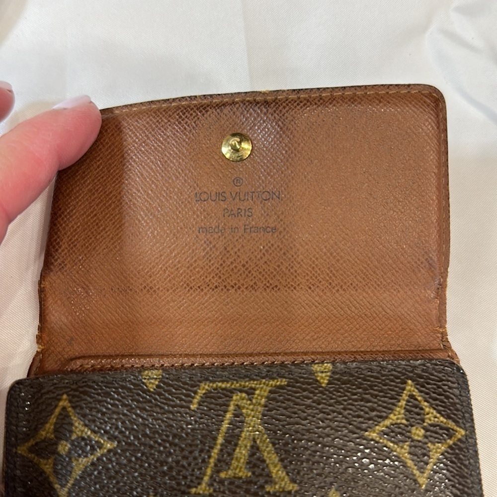 Louis Vuitton Monogram Portomone Bie Cult Credit Wallet Bifold ... - Picture 9 of 15
